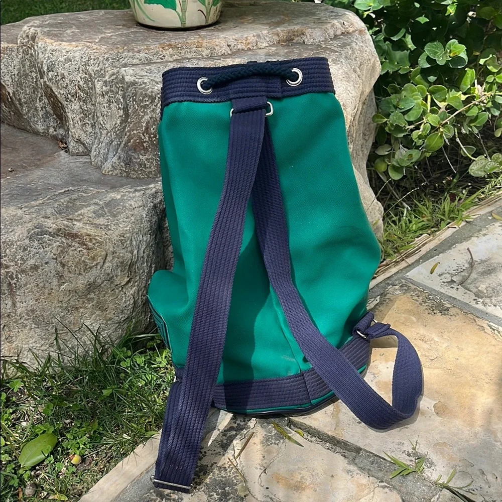 Lacoste Green Drawstring Backpack - Picture 5 of 6